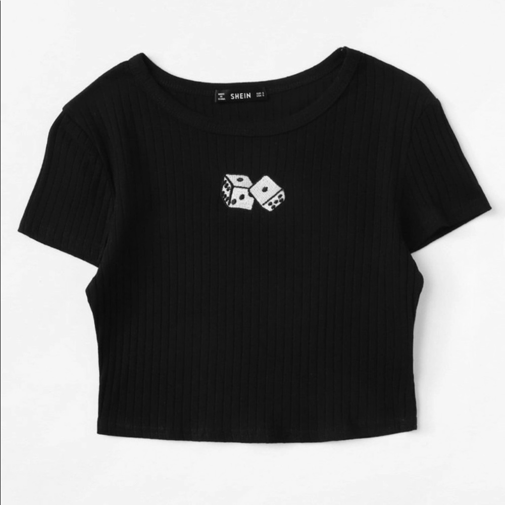 dice crop top